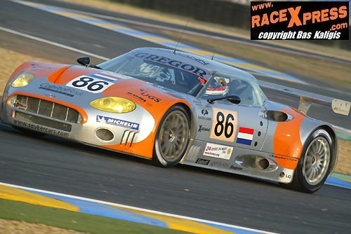 Jeroen Bleekemolen in actie voor Spyker Squadron